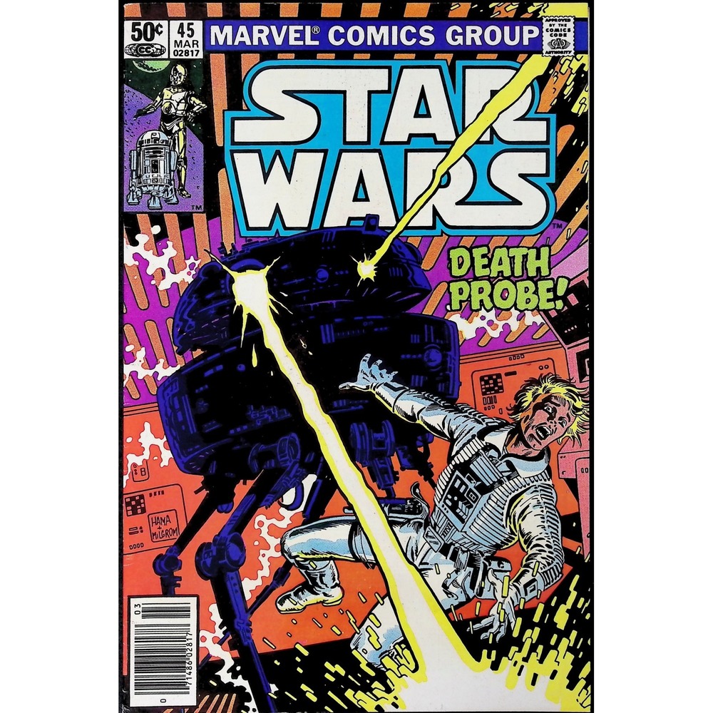 Star Wars #45 1981 Marvel Comic Death Probe Bronze Age